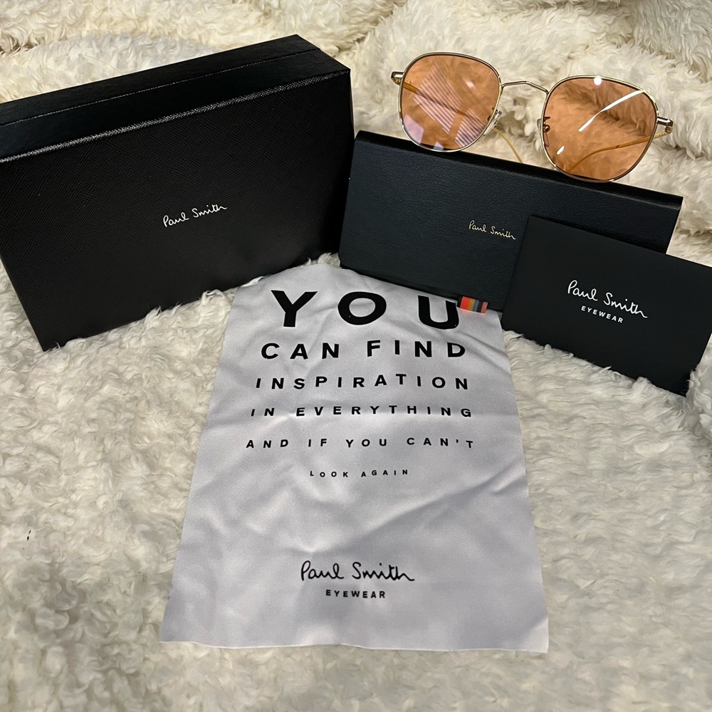 Paul Smith Gold Sunglasses